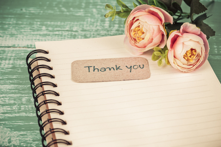 Bouquet of flower with wording tagの写真素材
