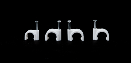 Electrical Accessories white plastic Wire Harnessの写真素材