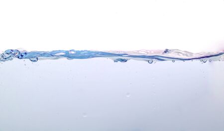 Water splash or water wave with bubbles of air on the background.の写真素材