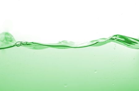 Water splash or water wave with bubbles of air on the background.の写真素材