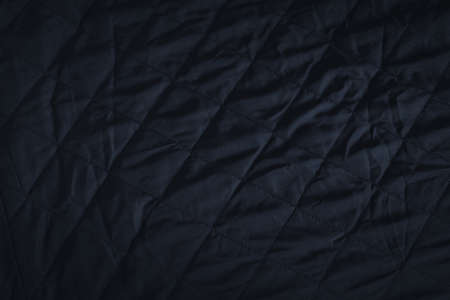 Black fabric texture background, abstract luxury cloth.
