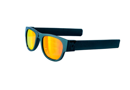 Modern Sunglasses isolated on white background.の写真素材