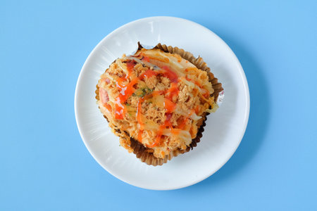Delicious bread and then mixed with spices and seasonings.