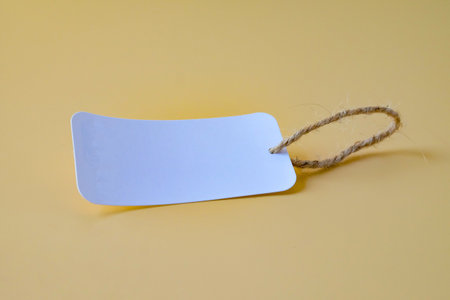 Blank tag sale on book note,sale promotion concept.の写真素材