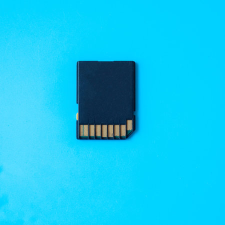 A digital memory card for digital camera.の写真素材