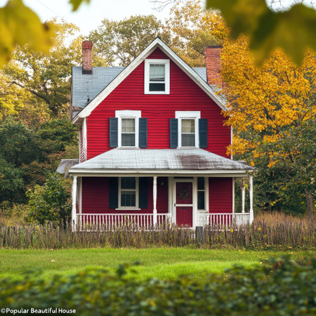 Here are 100 prompts for stock photos related to a "Popular Beautiful House" with copy spaceの素材