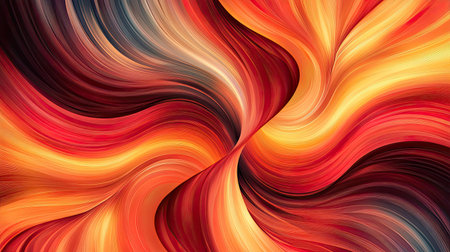 Abstract pattern with smooth gradients and soft transitions. Ample copy space in the center."の素材