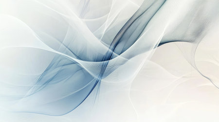 Abstract pattern with soft curves and gentle transitions. Plenty of copy space in the top left corner."の素材