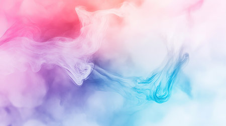Abstract gradient background with soft pastel colors. Plenty of copy space in the upper left corner."の素材