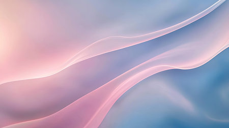 Gradient abstract background with subtle color transitions and soft light effects. Copy space on the left."の素材