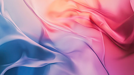 Gradient abstract background with subtle color transitions and soft light effects. Copy space on the left."の素材