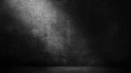 Monochrome abstract background with subtle textures and gradient shading. Ample copy space in the center."の素材