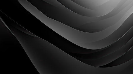 Monochrome abstract background with subtle textures and gradient shading. Ample copy space in the center."の素材
