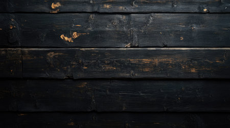 A dark, wooden background with a rich texture, perfect for rustic and natural designsの素材