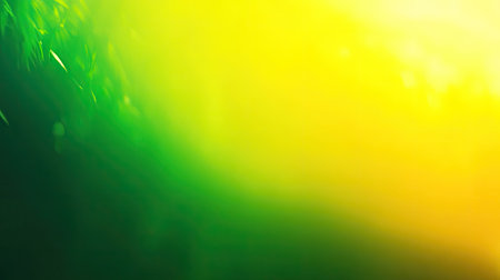 A gradient background transitioning from green to yellow, creating a fresh and vibrant atmosphereの素材