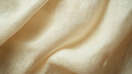 A soft, beige background with a subtle linen texture, perfect for elegant and minimalist designsの素材