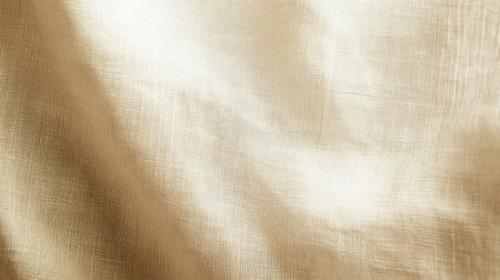 A soft, beige background with a subtle linen texture, perfect for elegant and minimalist designsの素材