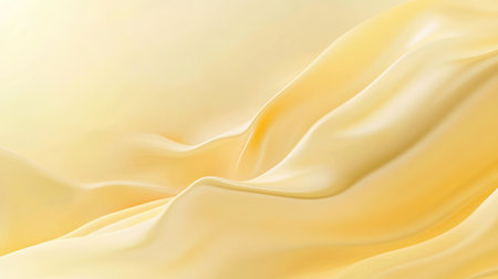 A soft, pastel yellow background with a smooth gradient, perfect for cheerful and warm designsの素材