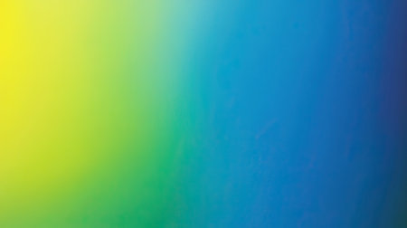 A gradient background transitioning from blue to green, providing a fresh and vibrant lookの素材