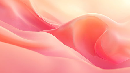 A soft, coral background with a smooth gradient, providing a warm and inviting feelの素材