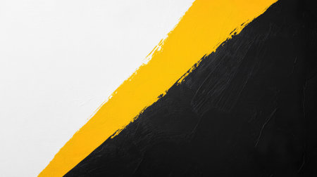 Simple discount sign in black and yellow, clean design, with plenty of room for copy on a white background.の素材