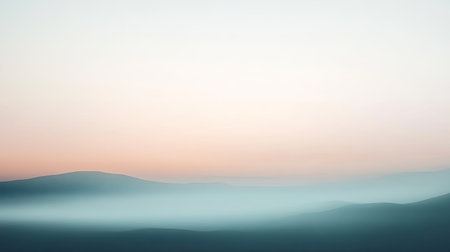 Minimalist wallpaper with a soft gradient from light to dark, creating a serene, calming atmosphere.の素材
