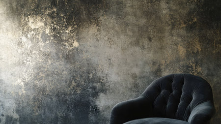 Luxurious wallpaper with a velvet texture and deep, rich colors, creating an opulent feel in any room.の素材