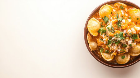 A vibrant bowl of healthy veggie salad featuring citrus fruits, nuts, and fresh herbs, perfect for a nutritious meal or snack, ideal for diet and wellness themes.の素材