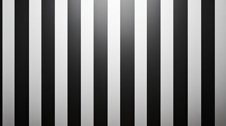 A striking black and white vertical stripes pattern creating a bold abstract background. Perfect for modern designs, wallpapers, and creative projects.の素材