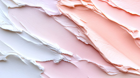 Discover an abstract texture featuring soft pastel colors layered on a canvas. Perfect for artistic inspiration or as a stunning background for design projects.の素材