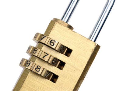 Close code lock の写真素材