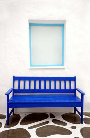 Decorative vintage window with colorful flowers の写真素材