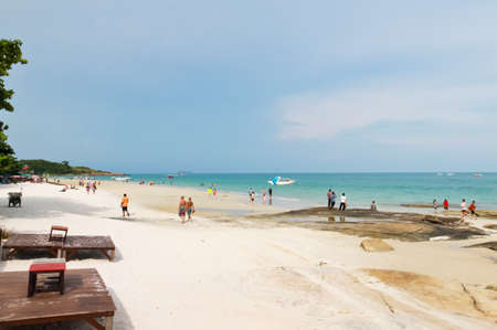 The sea of Thailand, Thai island of Koh Samed.のeditorial素材