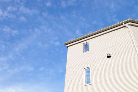 Aichi, JAPAN -September 15, 2015:Home and blue sky background in Aichi, JAPAN.,house or home for Rent.のeditorial素材