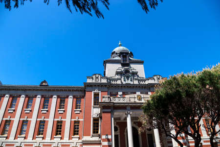 NAGOYA JAPAN - April 29, 2016:Nagoya Nagoya City Archives building. Nagoya is the third largest city in Japan and the largest in the Chubu region.のeditorial素材