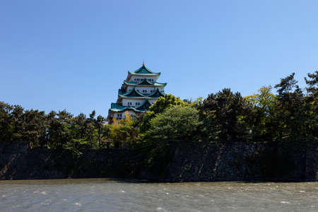 NAGOYA, JAPAN - April 29, 2016: Nagoya castle in Nagoya city,Japan., Nagoya-jo in Aichiのeditorial素材