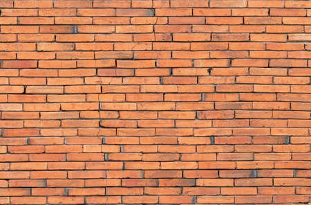 Old brick wall background ,The crack in the brick wall ,.Brick Wall Background