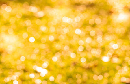 bokeh Backgrounds color orange gold ,Orange and white blur defocused nature blurredの写真素材