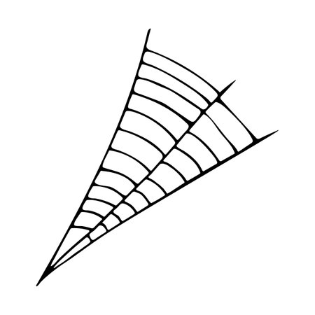 Black web on white background Vector illustrationのイラスト素材