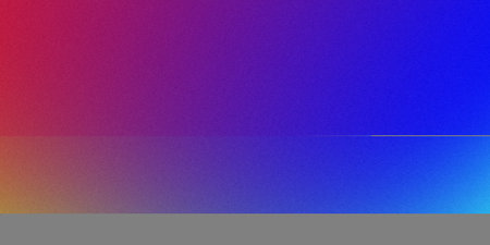 This image showcases a smooth and seamless gradient transitioning from a bright, warm red on the left side to a deep, cool blue on the right. The gradient is soft and lacks any distinct lines or shapes, creating a visually calming and continuous flow of colors. The texture is subtle, giving a slightly grainy appearance that adds depth without disrupting the fluidity of the color shift.
