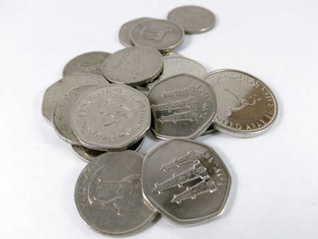 Money Coins United Arab Emirates