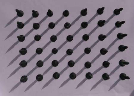 Screw Shadow and Patternの写真素材