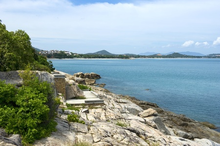 Beautiful landscape. Samui island, Thailand の写真素材