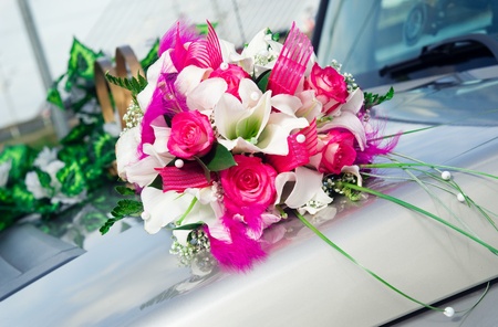 Beautiful bridal bouquetの写真素材