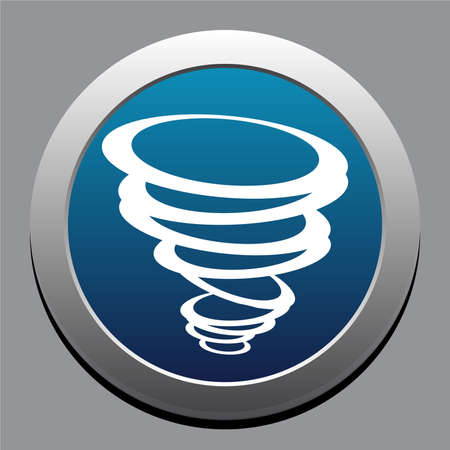 Tornado Cyclone Hurricane Twister Iconのイラスト素材