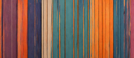 Complementary Painted Stripes Brush Painting Background Colorful Digital Artwork Minimalistic Modern Card Design Wall Art Template for Decorations or your Print on Demand Business - generated by AIの素材