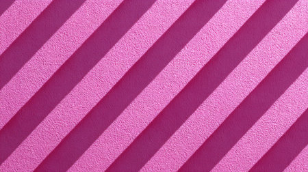 A visually striking abstract image featuring a textured pink surface with diagonal lines and shadows, ideal for enhancing modern design and artistic projects.の素材