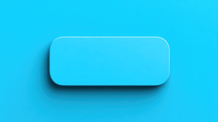 This bright blue background features a smooth rectangular shape, offering a modern and minimalistic design element ideal for creative projects and graphics.の素材