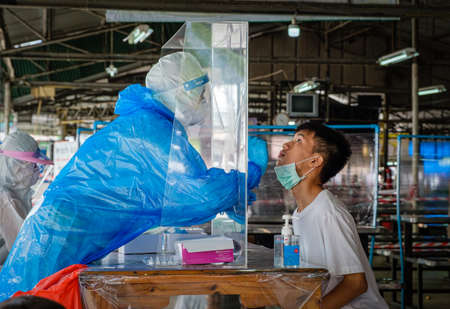 Due to the Covid 19 pandemic over Thailand, people are asked to have the rapid antigen test to find...