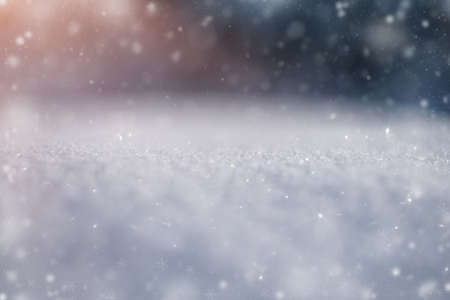 Abstract winter time background bokeh.の写真素材